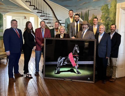 World Grand Champion Portrait of Justified Honors Presented to Tennessee Commissioner of Agriculture